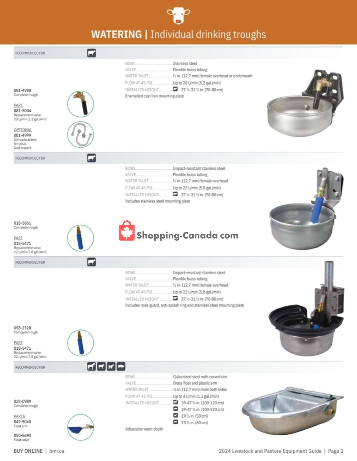 BMR flyer from Monday January 1, 2024 to Tuesday December 31, 2024 - page 3