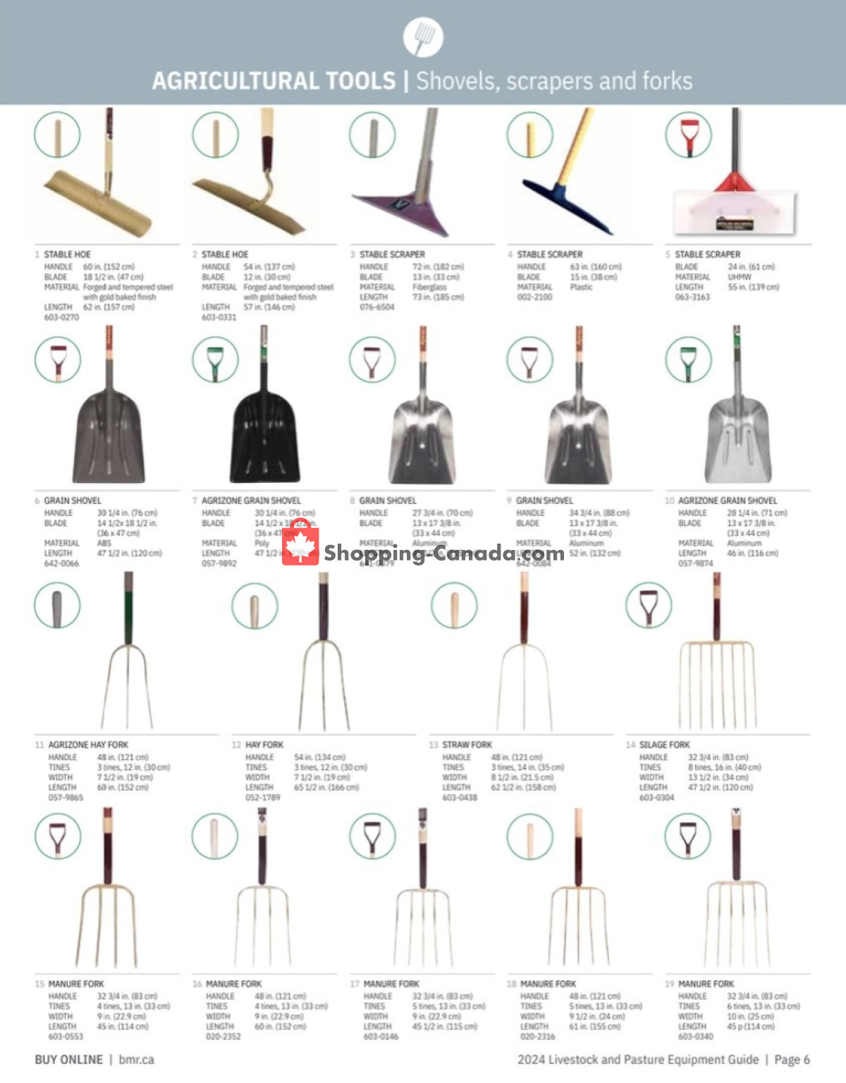 BMR flyer from Monday January 1, 2024 to Tuesday December 31, 2024 - page 6