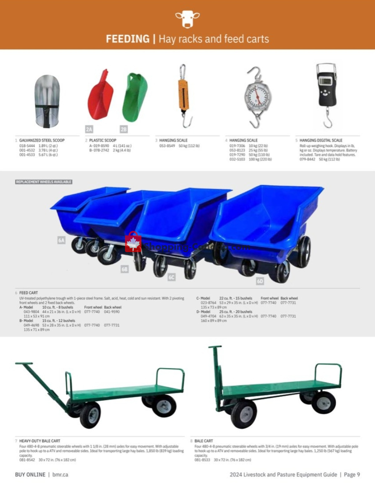 BMR flyer from Monday January 1, 2024 to Tuesday December 31, 2024 - page 9