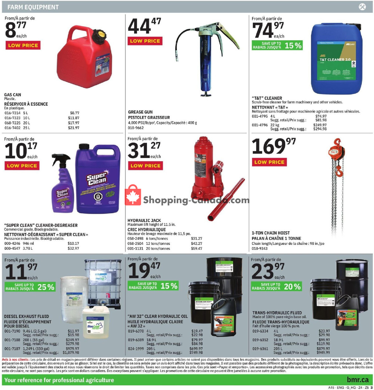 BMR flyer from Thursday April 4, 2024 to Wednesday April 10, 2024 - page 3