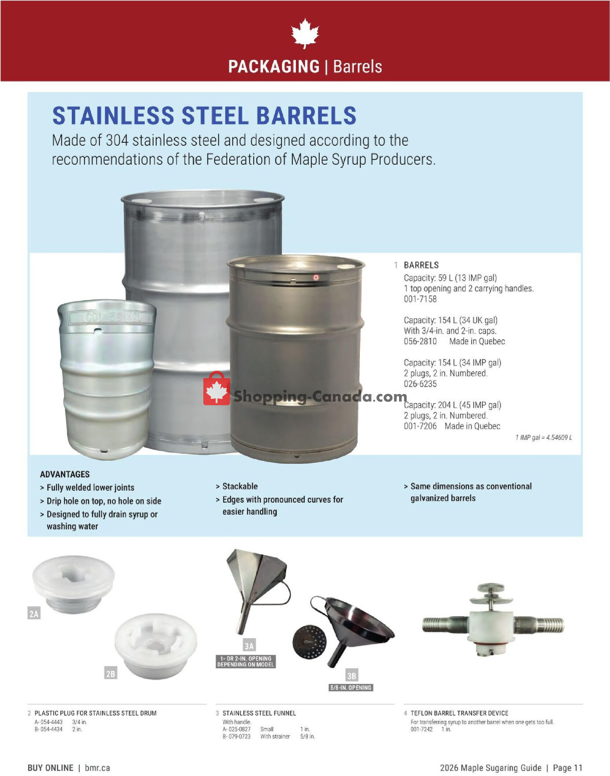 BMR flyer from Thursday January 1, 2026 to Thursday December 31, 2026 - page 11