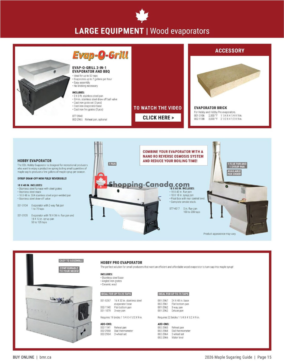 BMR flyer from Thursday January 1, 2026 to Thursday December 31, 2026 - page 15