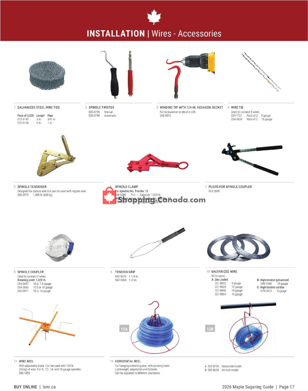 BMR flyer from Thursday January 1, 2026 to Thursday December 31, 2026 - page 17