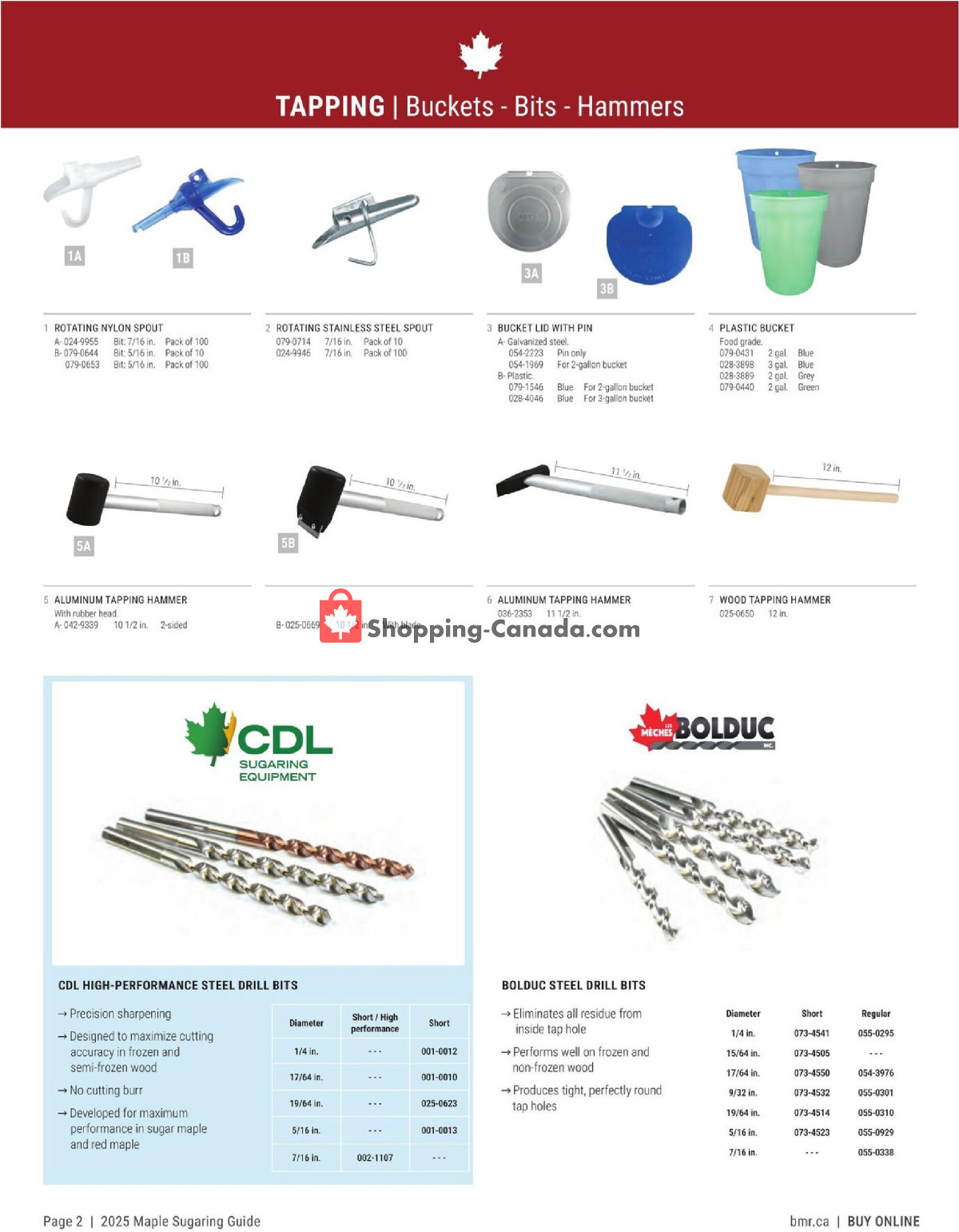 BMR flyer from Thursday January 1, 2026 to Thursday December 31, 2026 - page 2