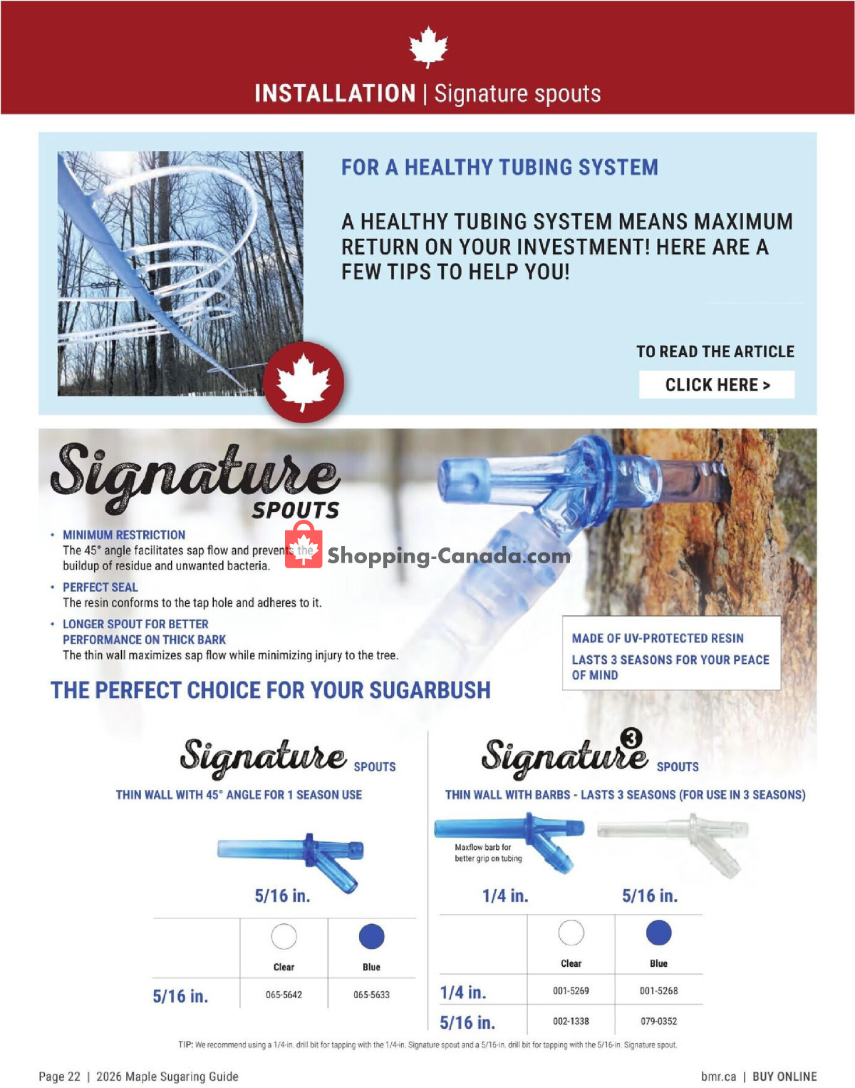 BMR flyer from Thursday January 1, 2026 to Thursday December 31, 2026 - page 22