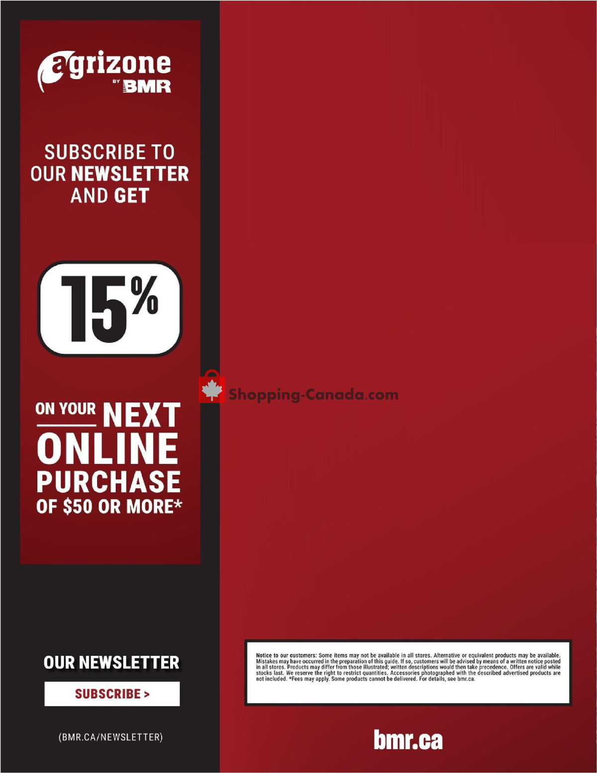 BMR flyer from Thursday January 1, 2026 to Thursday December 31, 2026 - page 32