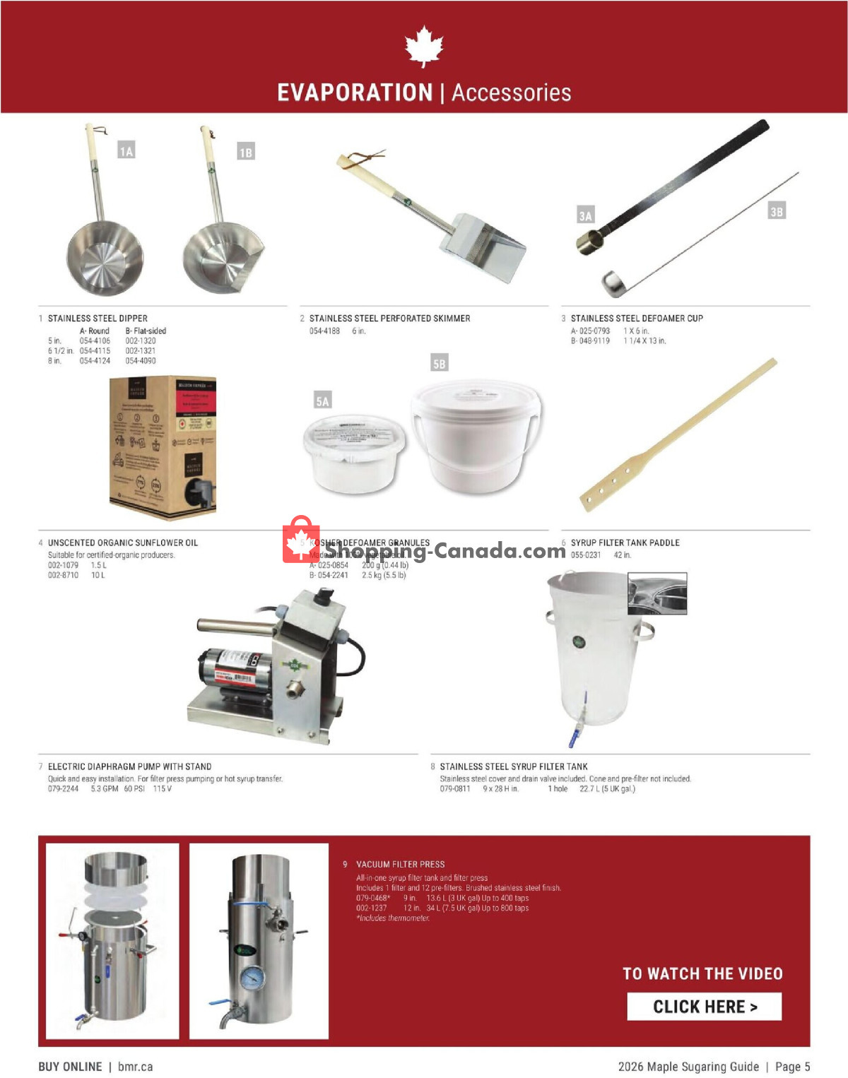 BMR flyer from Thursday January 1, 2026 to Thursday December 31, 2026 - page 5