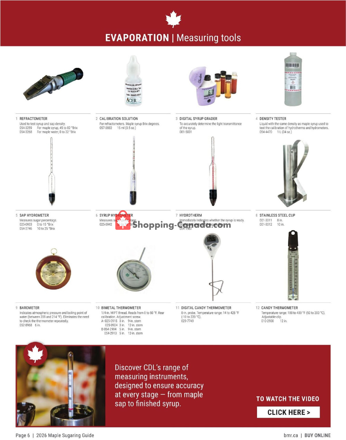 BMR flyer from Thursday January 1, 2026 to Thursday December 31, 2026 - page 6