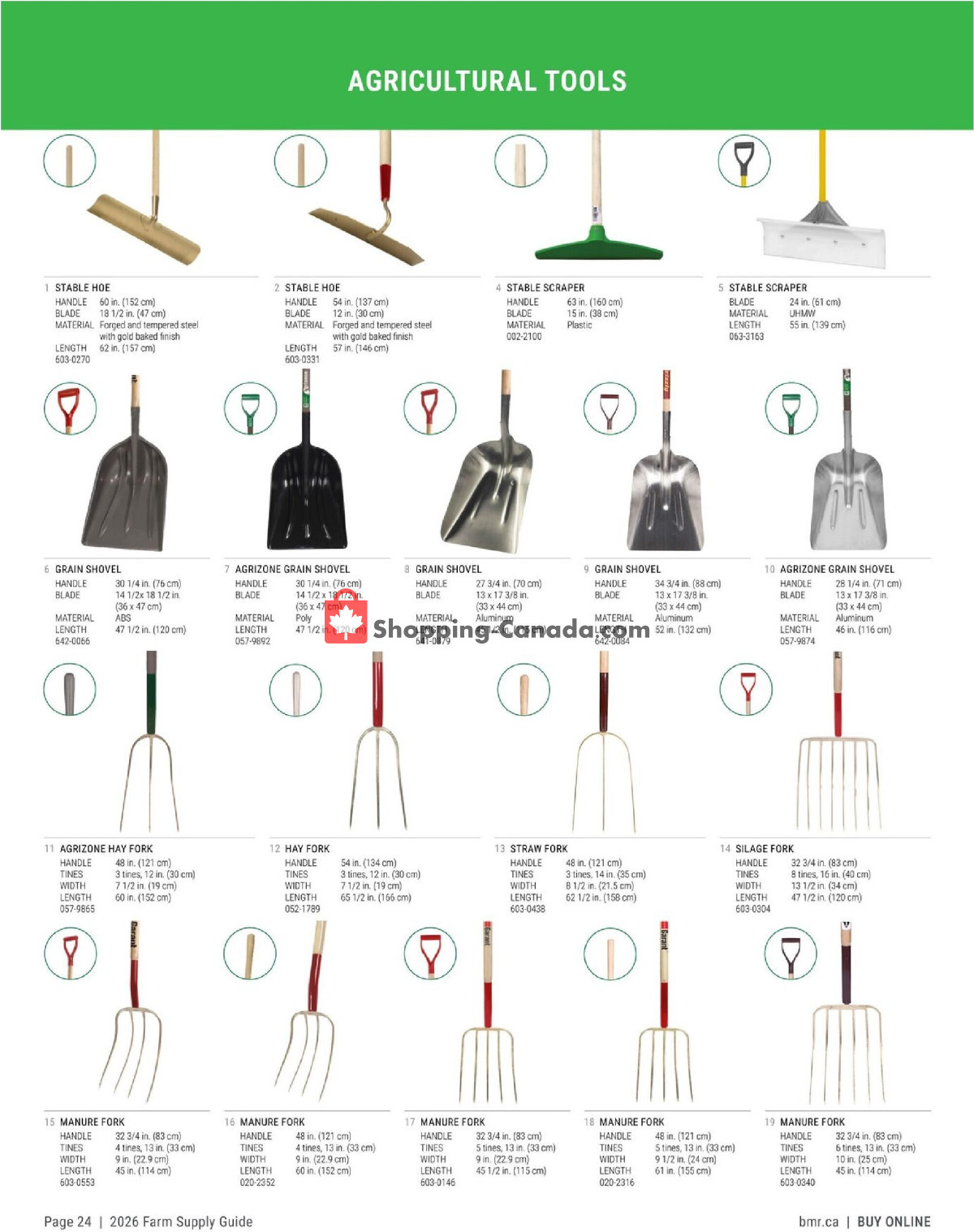 BMR flyer from Friday January 9, 2026 to Thursday December 31, 2026 - page 24