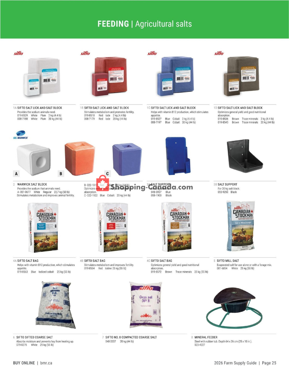 BMR flyer from Friday January 9, 2026 to Thursday December 31, 2026 - page 25