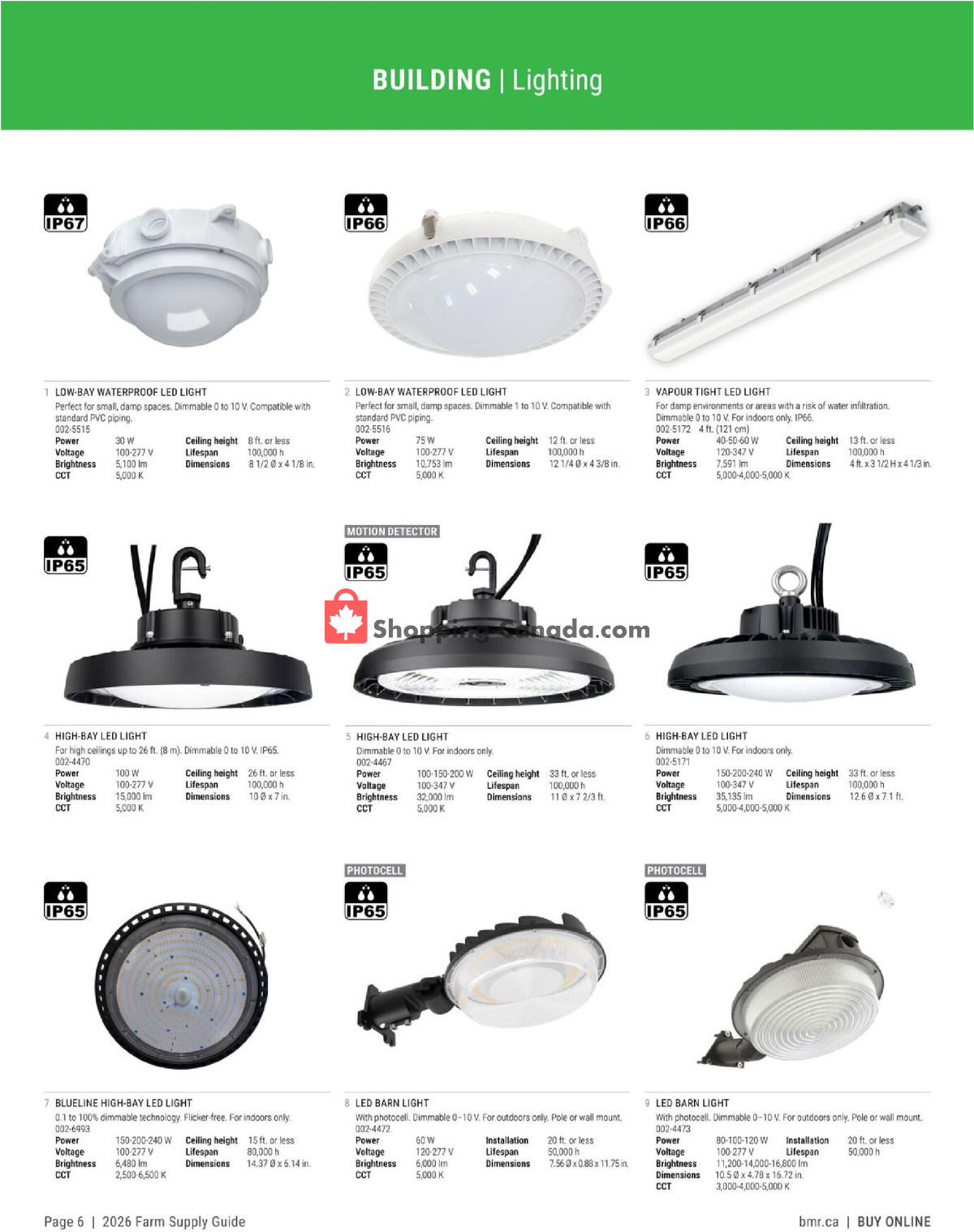 BMR flyer from Friday January 9, 2026 to Thursday December 31, 2026 - page 6