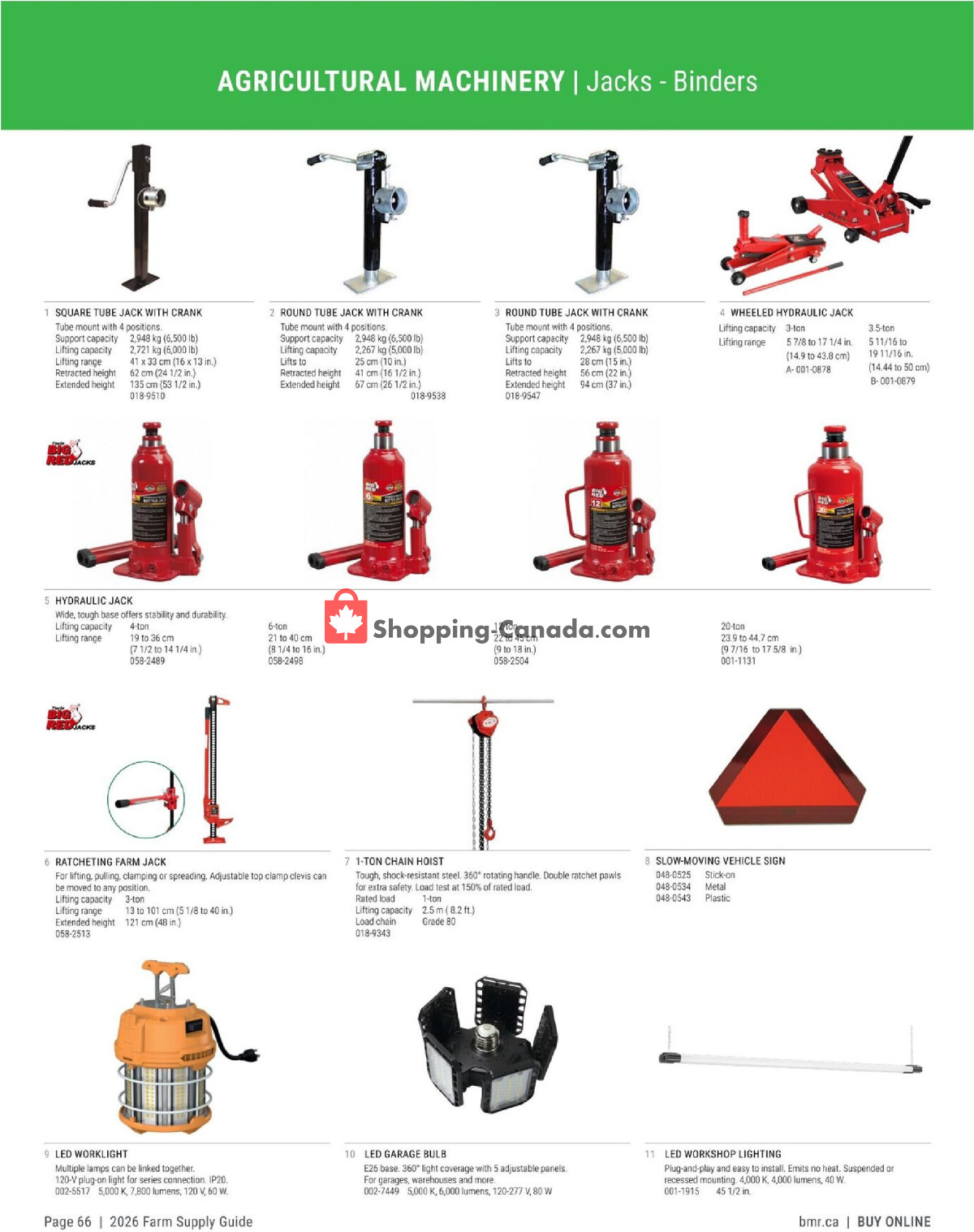 BMR flyer from Friday January 9, 2026 to Thursday December 31, 2026 - page 66