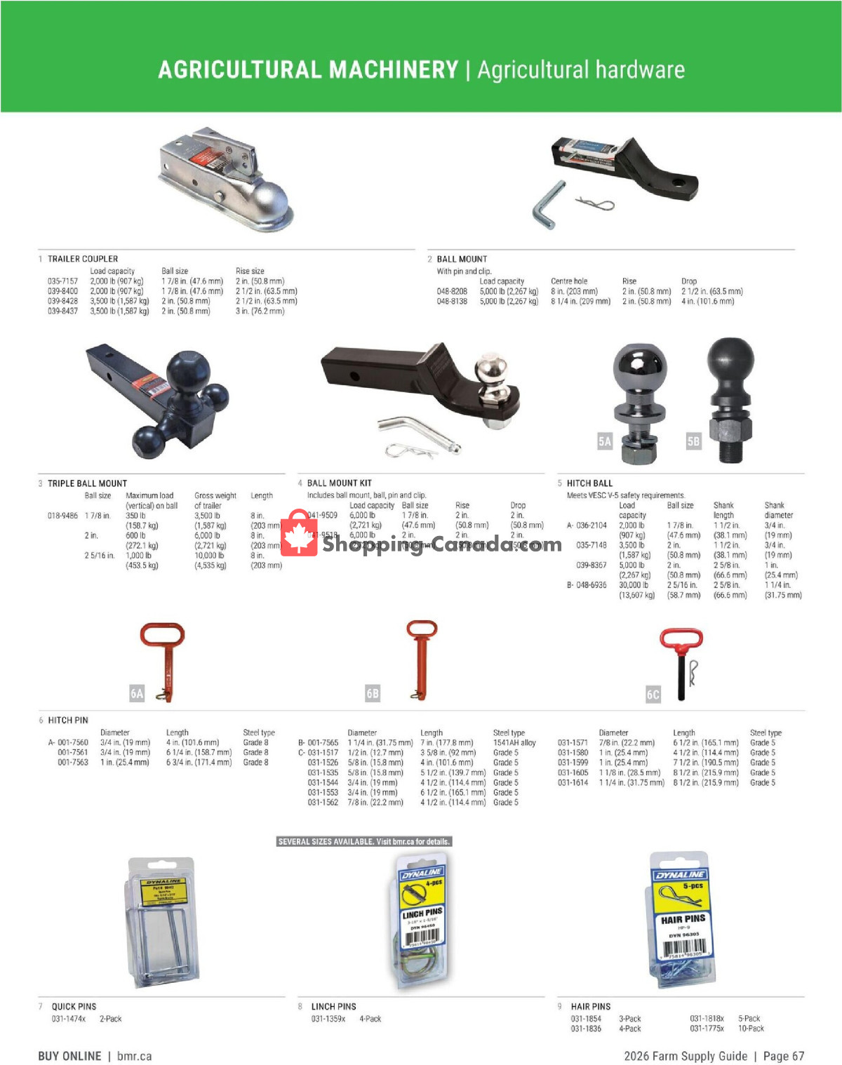 BMR flyer from Friday January 9, 2026 to Thursday December 31, 2026 - page 67
