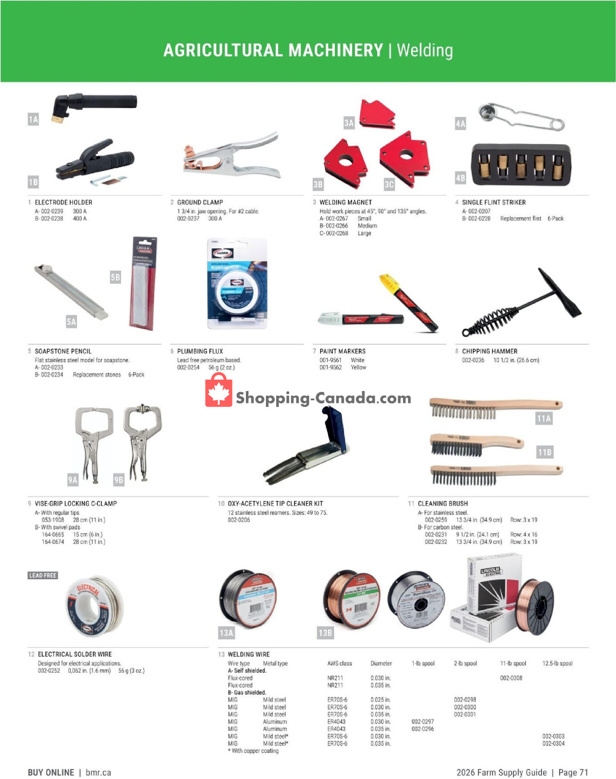 BMR flyer from Friday January 9, 2026 to Thursday December 31, 2026 - page 71