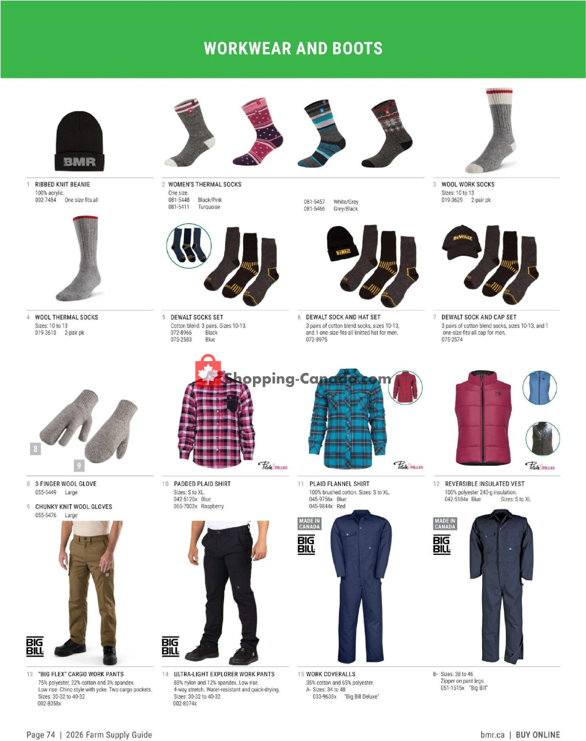 BMR flyer from Friday January 9, 2026 to Thursday December 31, 2026 - page 74