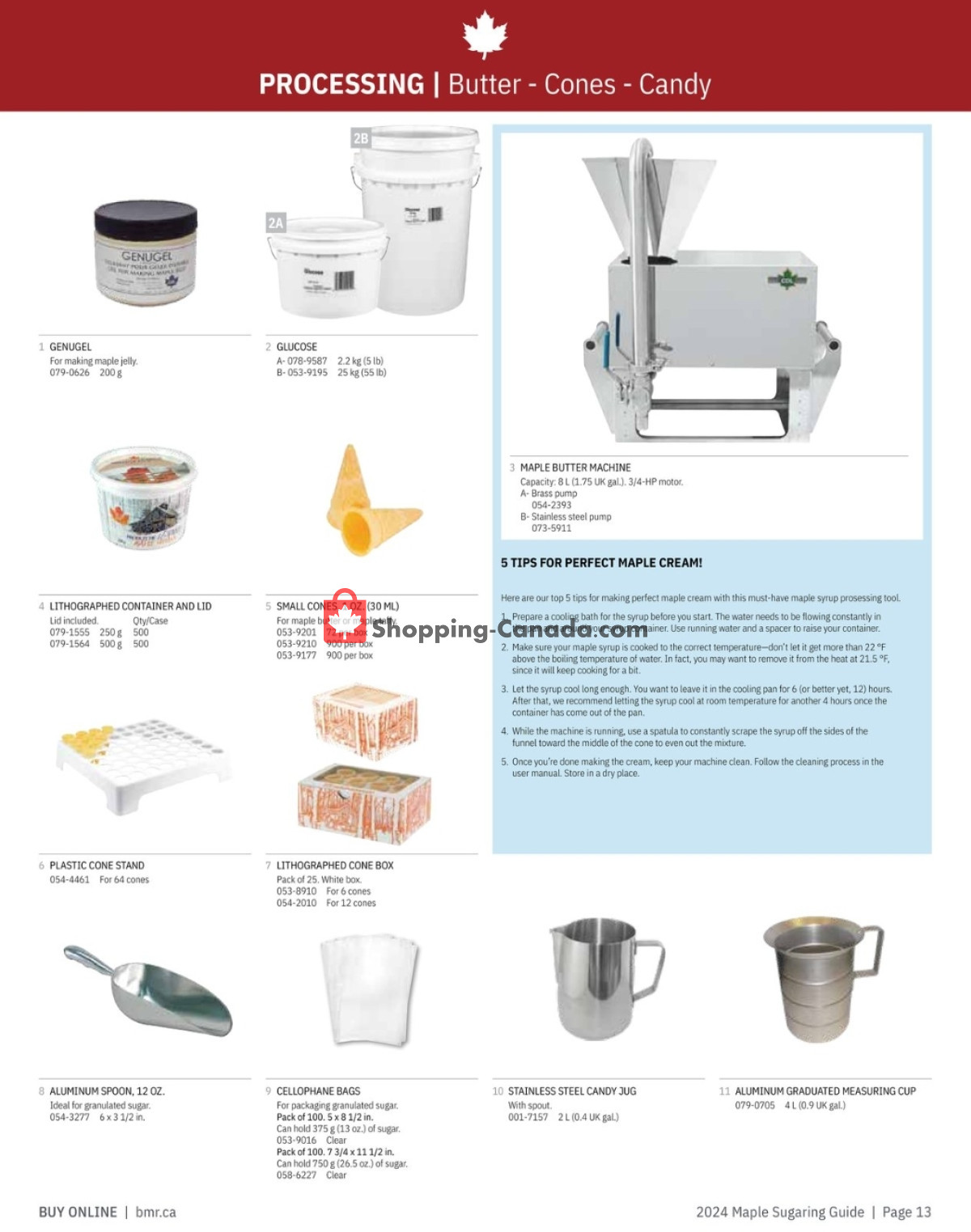 BMR flyer from Monday January 1, 2024 to Tuesday December 31, 2024 - page 13