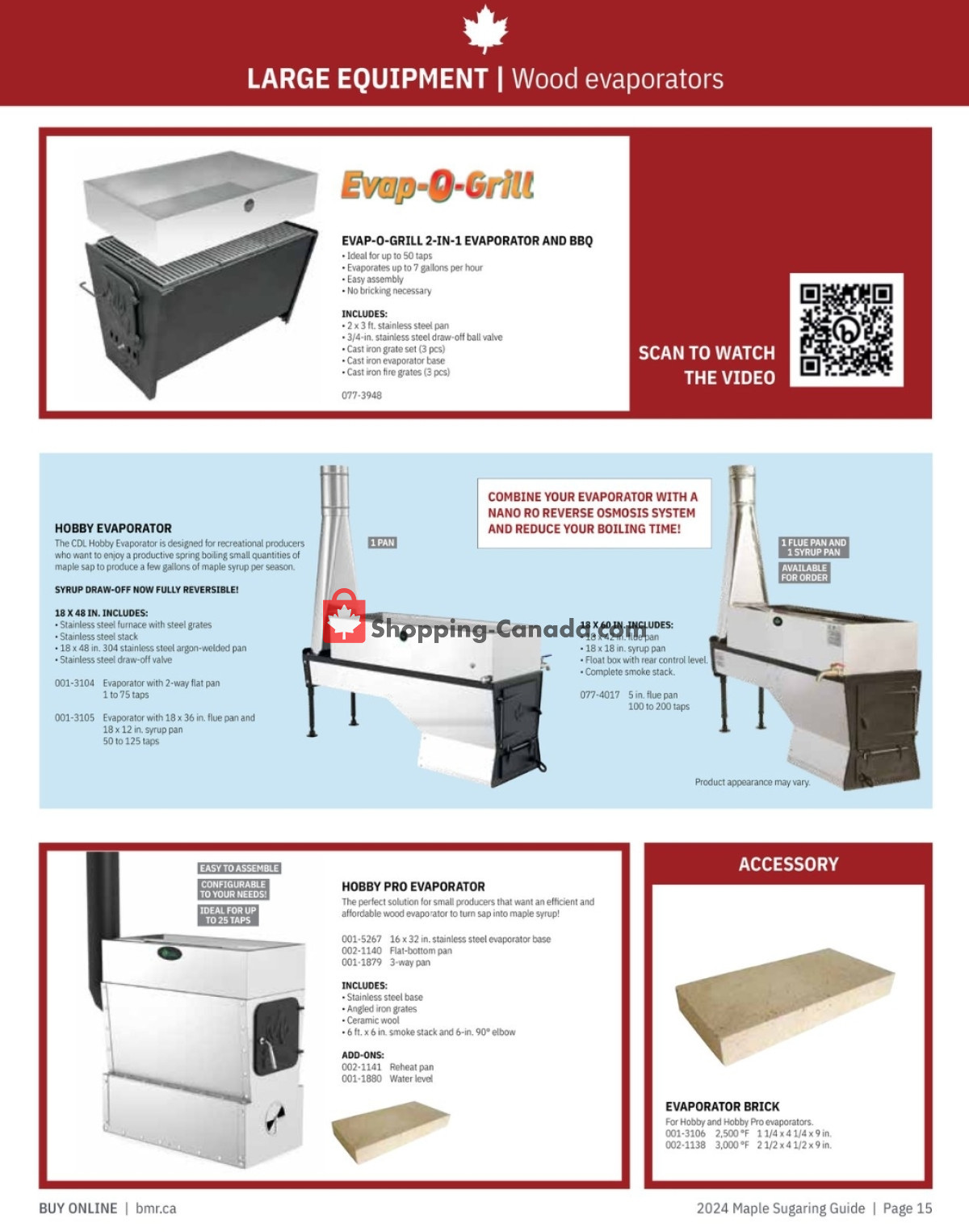 BMR flyer from Monday January 1, 2024 to Tuesday December 31, 2024 - page 15