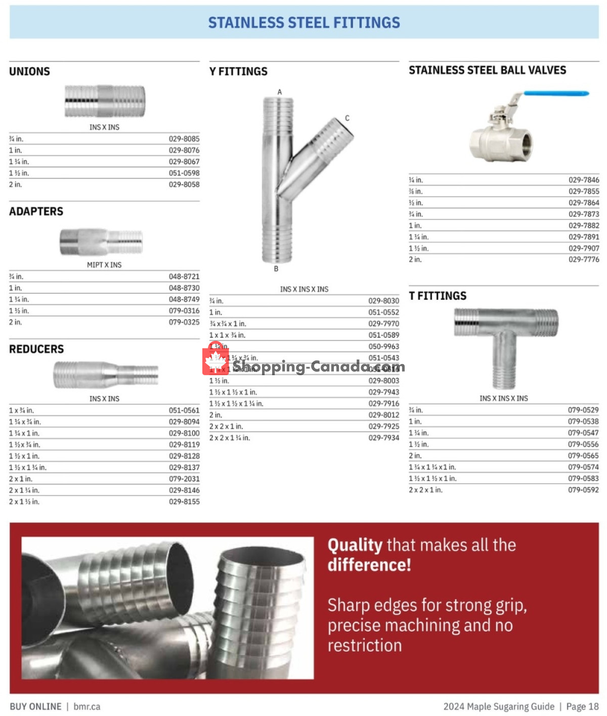 BMR flyer from Monday January 1, 2024 to Tuesday December 31, 2024 - page 18