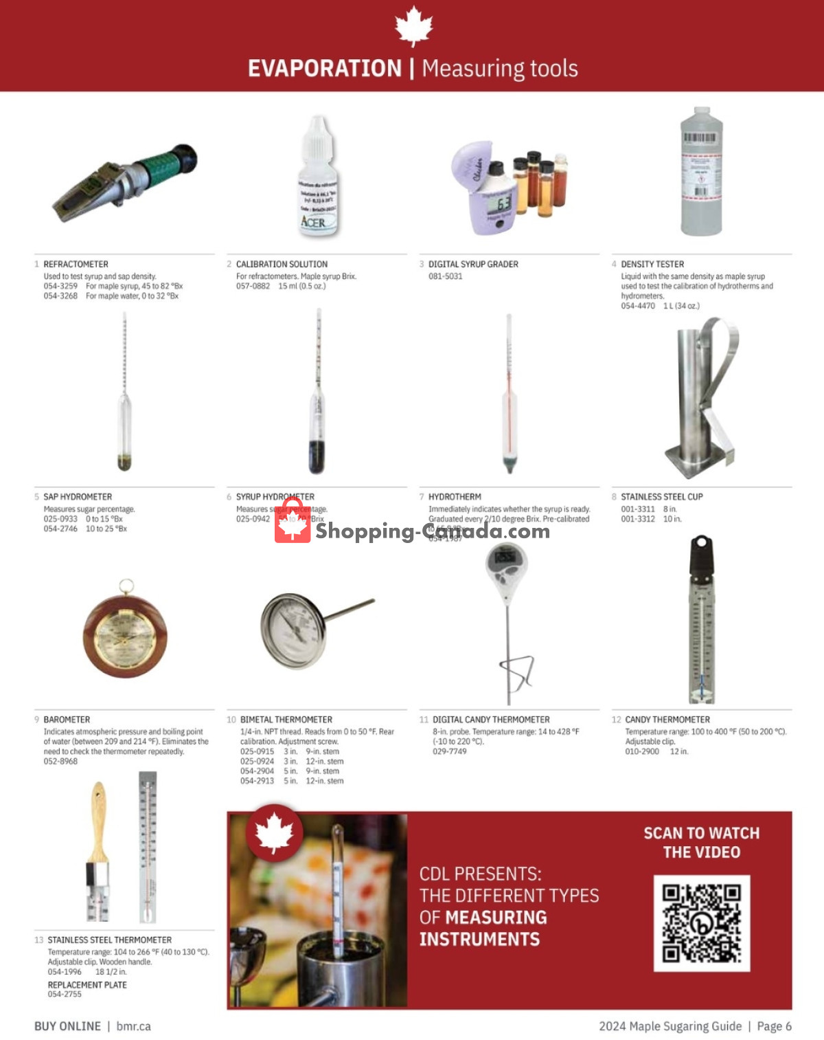 BMR flyer from Monday January 1, 2024 to Tuesday December 31, 2024 - page 6