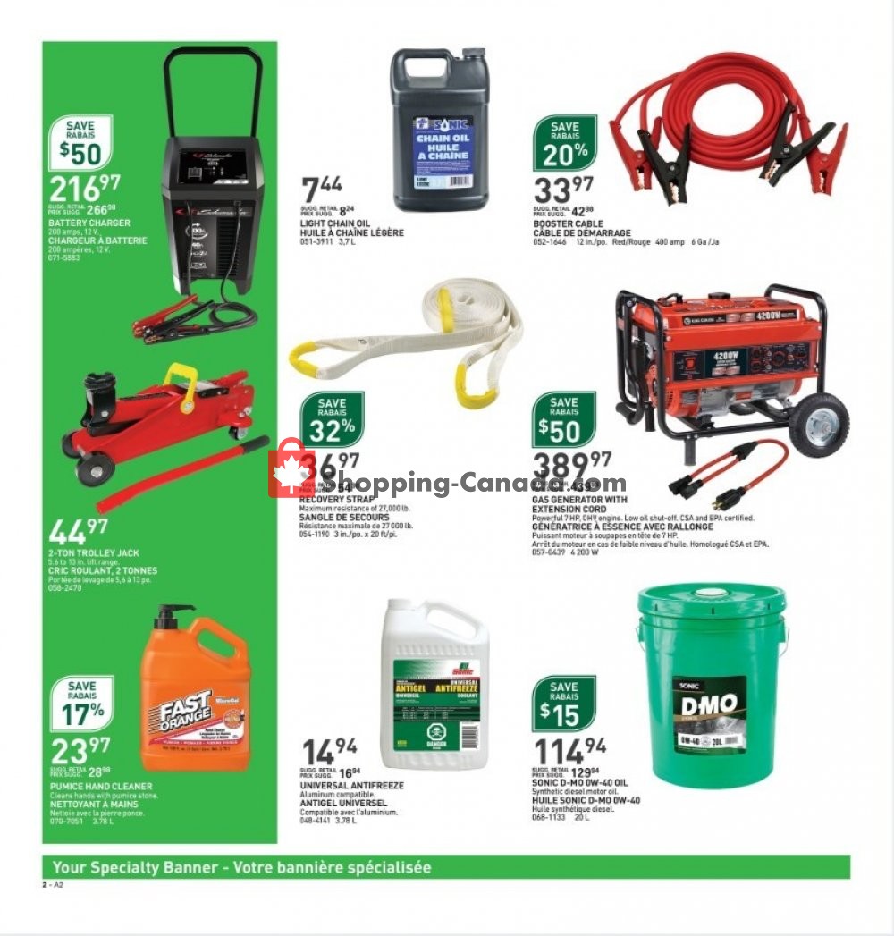 BMR flyer from Wednesday January 9, 2019 to Tuesday January 29, 2019 - page 2