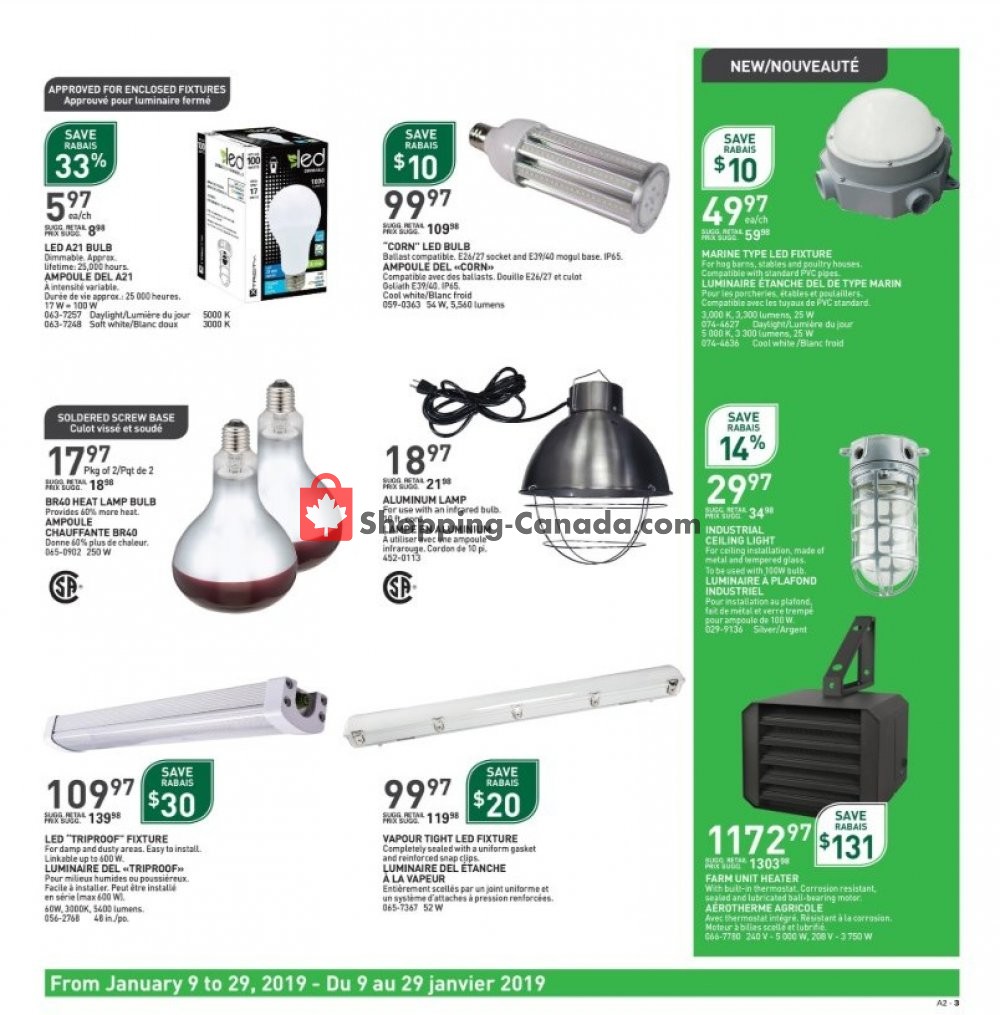 BMR flyer from Wednesday January 9, 2019 to Tuesday January 29, 2019 - page 3