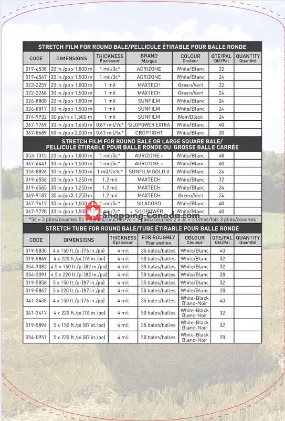 BMR flyer from Wednesday March 6, 2019 to Tuesday December 31, 2019 - page 2