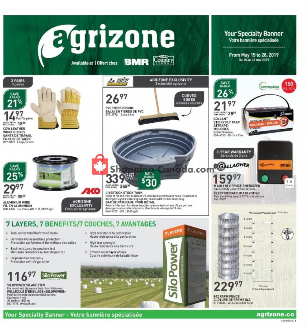 BMR flyer from Wednesday May 15, 2019 to Tuesday May 21, 2019 - page 1