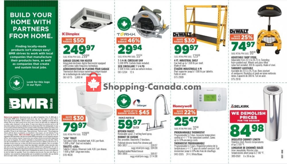 BMR flyer from Thursday September 12, 2019 to Sunday September 15, 2019 - page 2