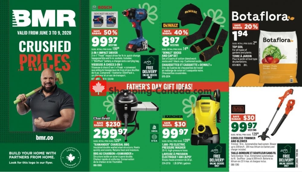 BMR flyer from Wednesday June 3, 2020 to Tuesday June 9, 2020 - page 1