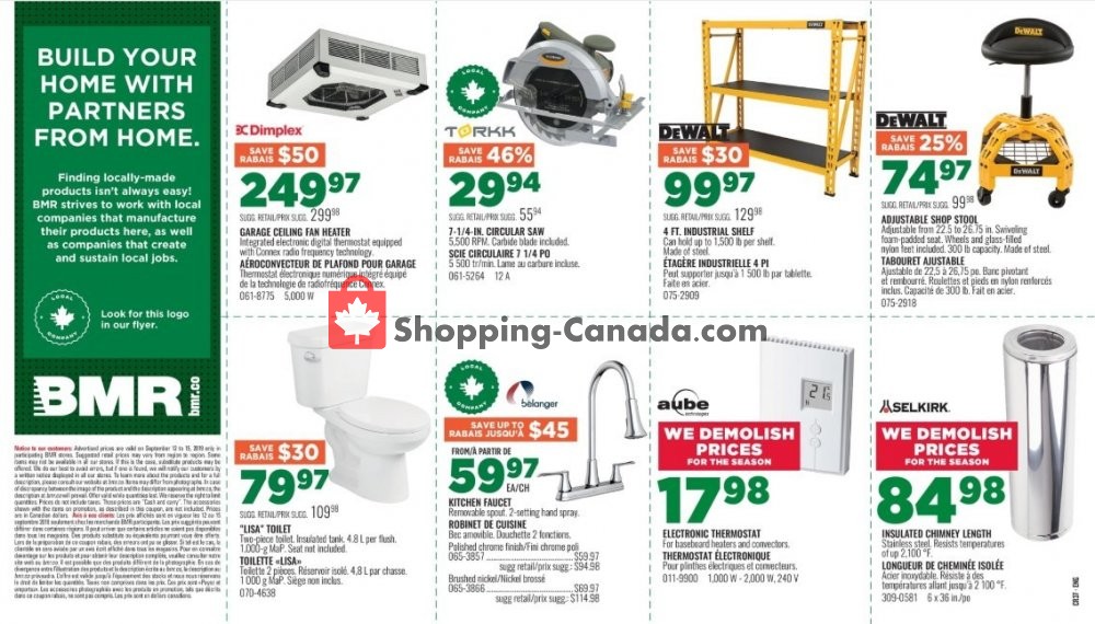 BMR flyer from Thursday September 12, 2019 to Sunday September 15, 2019 - page 2