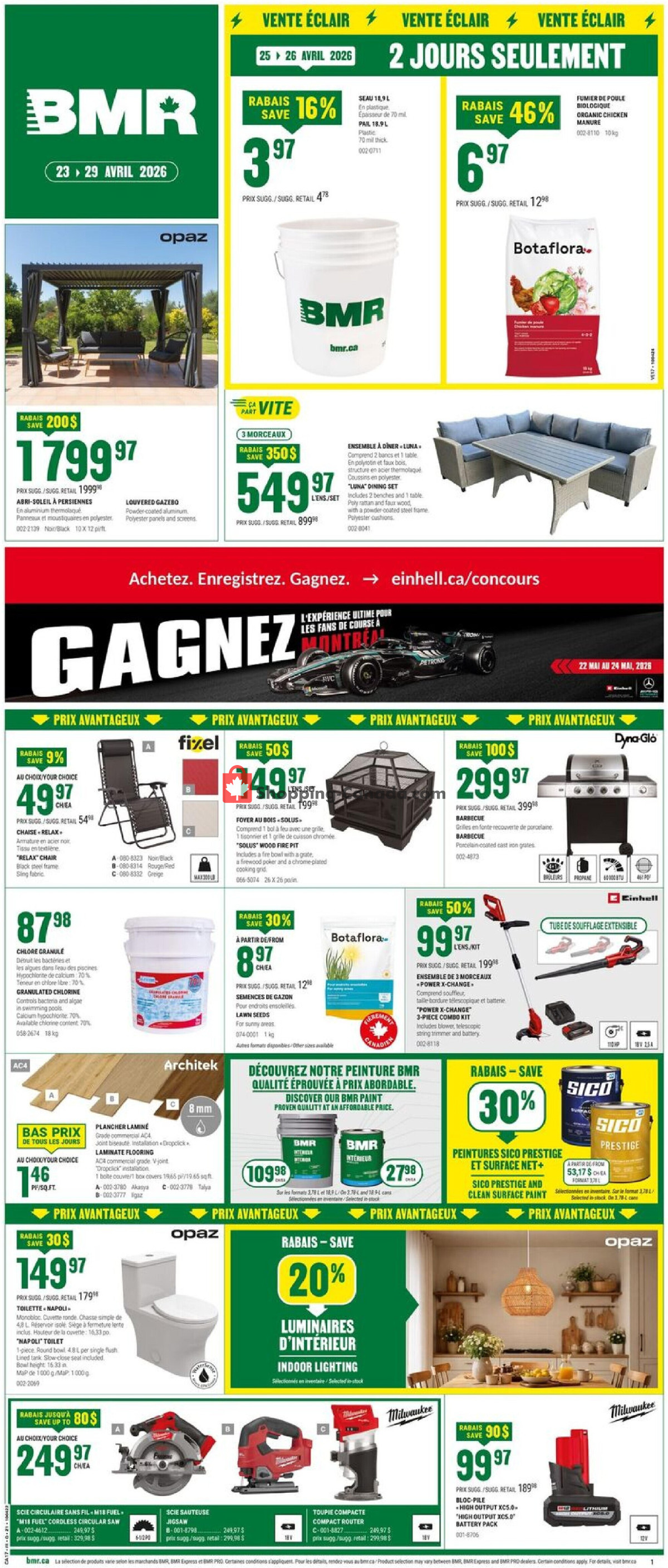 BMR flyer from Thursday April 23, 2026 to Wednesday April 29, 2026 - page 1