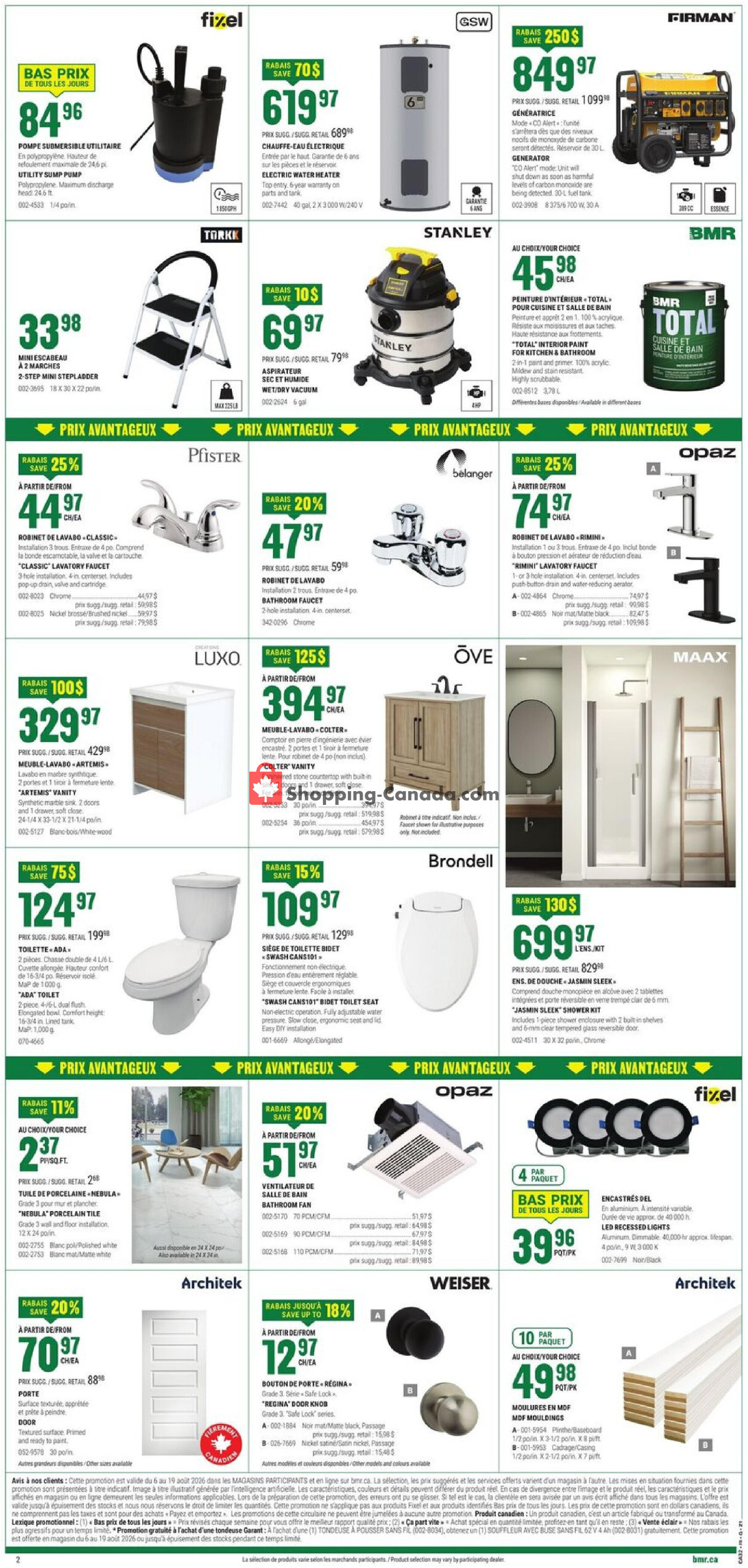 BMR flyer from Thursday August 6, 2026 to Wednesday August 19, 2026 - page 3