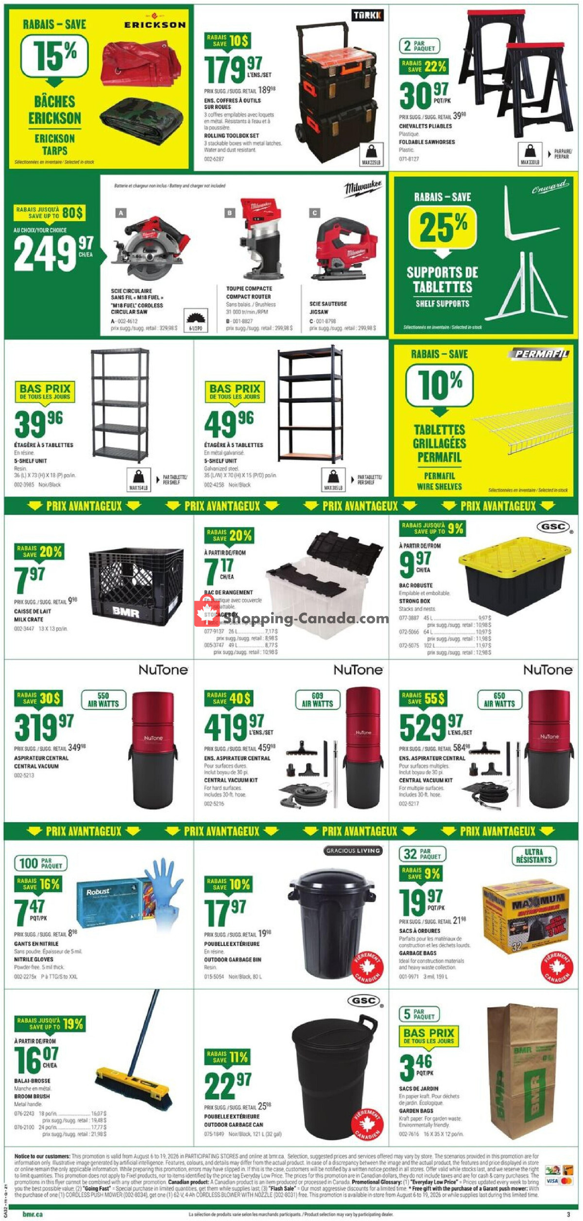 BMR flyer from Thursday August 6, 2026 to Wednesday August 19, 2026 - page 4