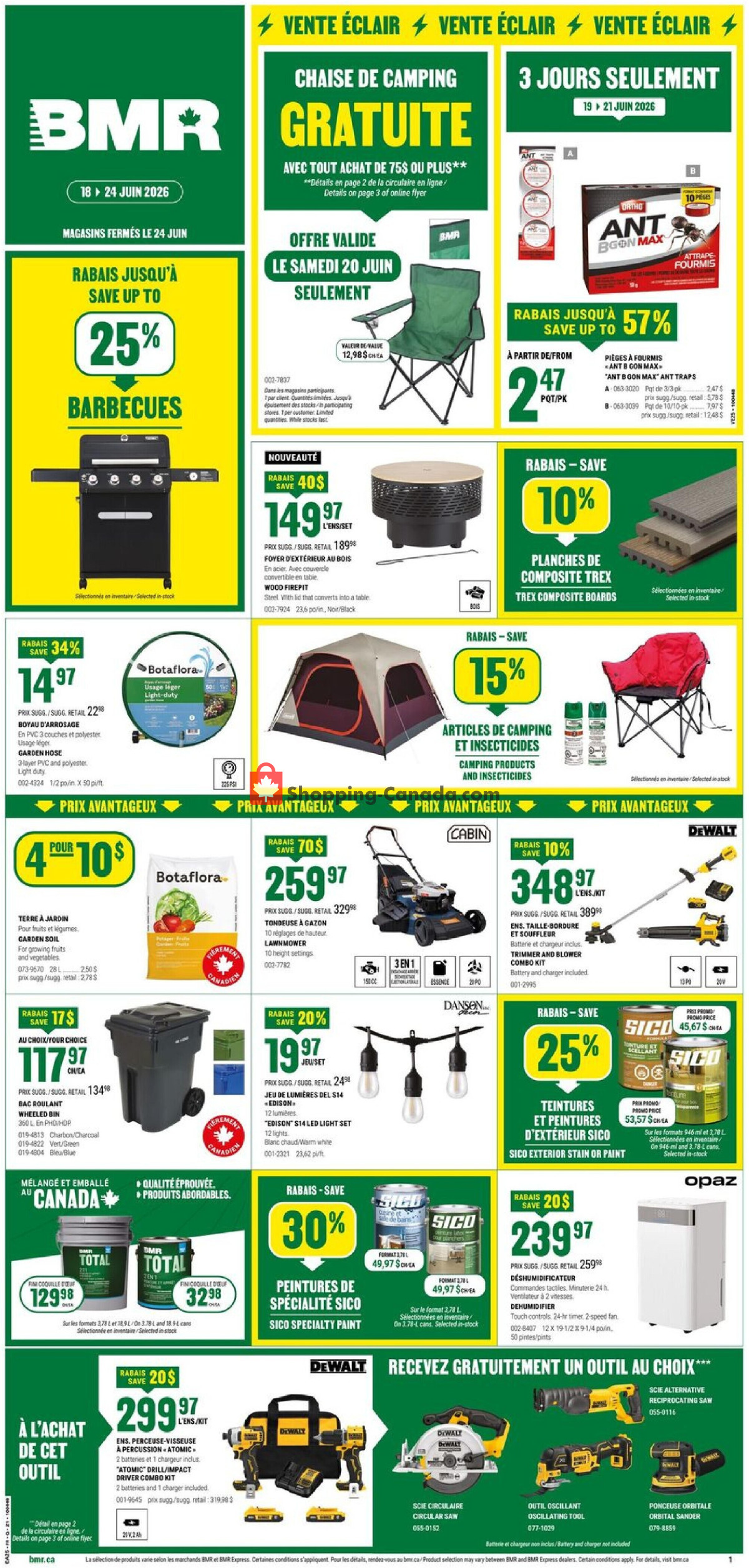 BMR flyer from Thursday June 18, 2026 to Wednesday June 24, 2026 - page 1