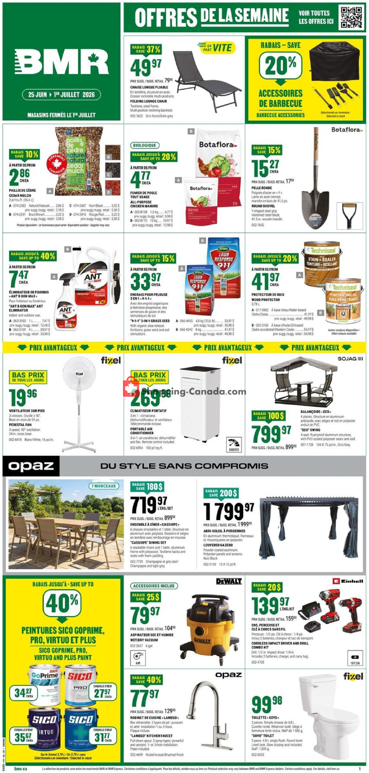BMR flyer from Thursday June 25, 2026 to Wednesday July 1, 2026 - page 1