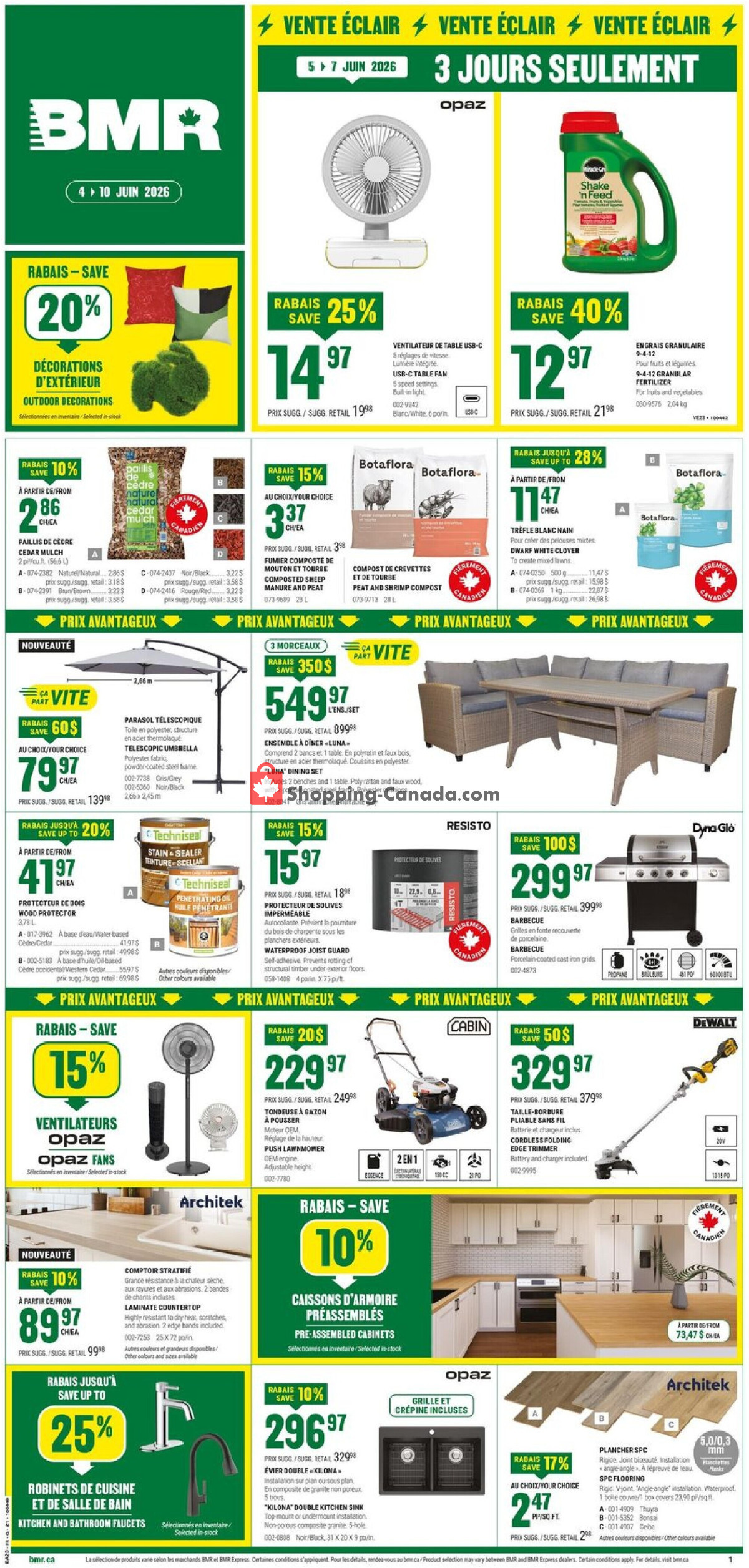 BMR flyer from Thursday June 4, 2026 to Wednesday June 10, 2026 - page 1
