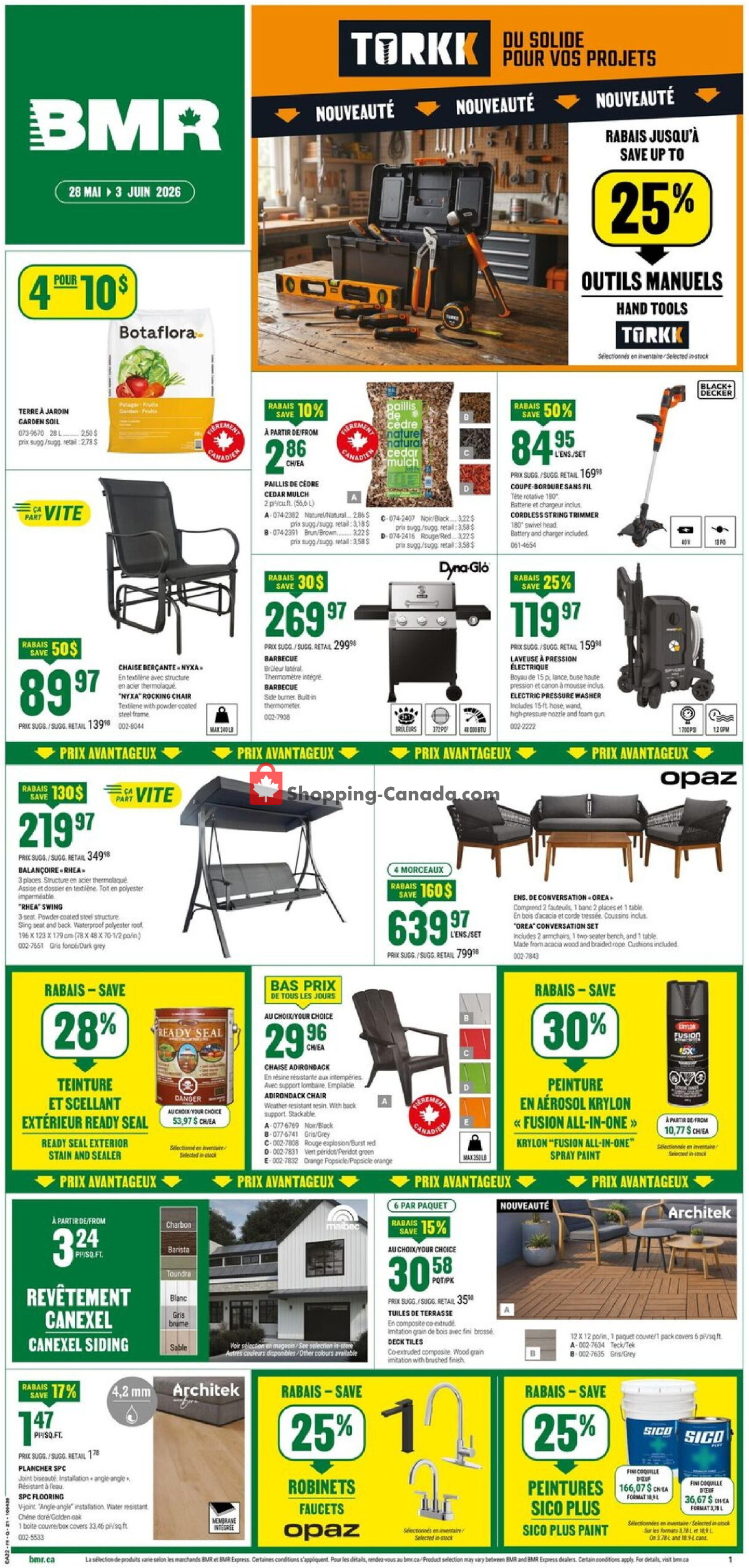 BMR flyer from Thursday May 28, 2026 to Wednesday June 3, 2026 - page 1