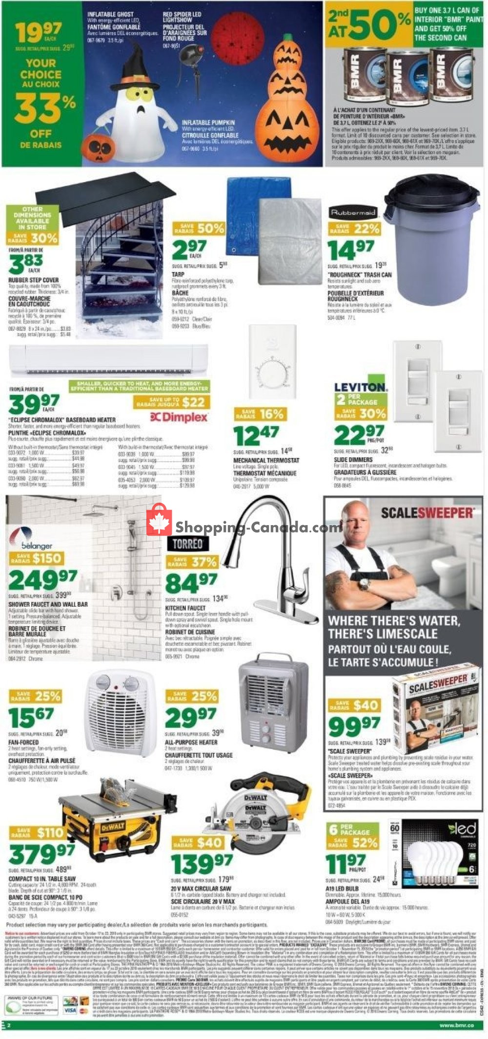 BMR flyer from Wednesday October 17, 2018 to Tuesday October 23, 2018 - page 2