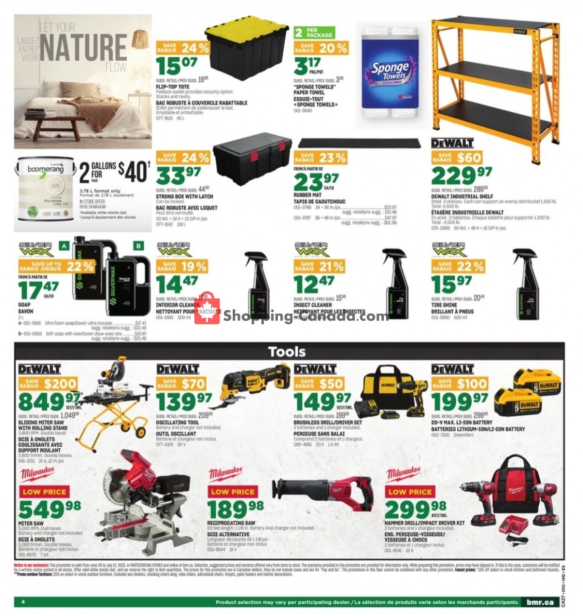 BMR flyer from Thursday June 29, 2023 to Wednesday July 12, 2023 - page 4