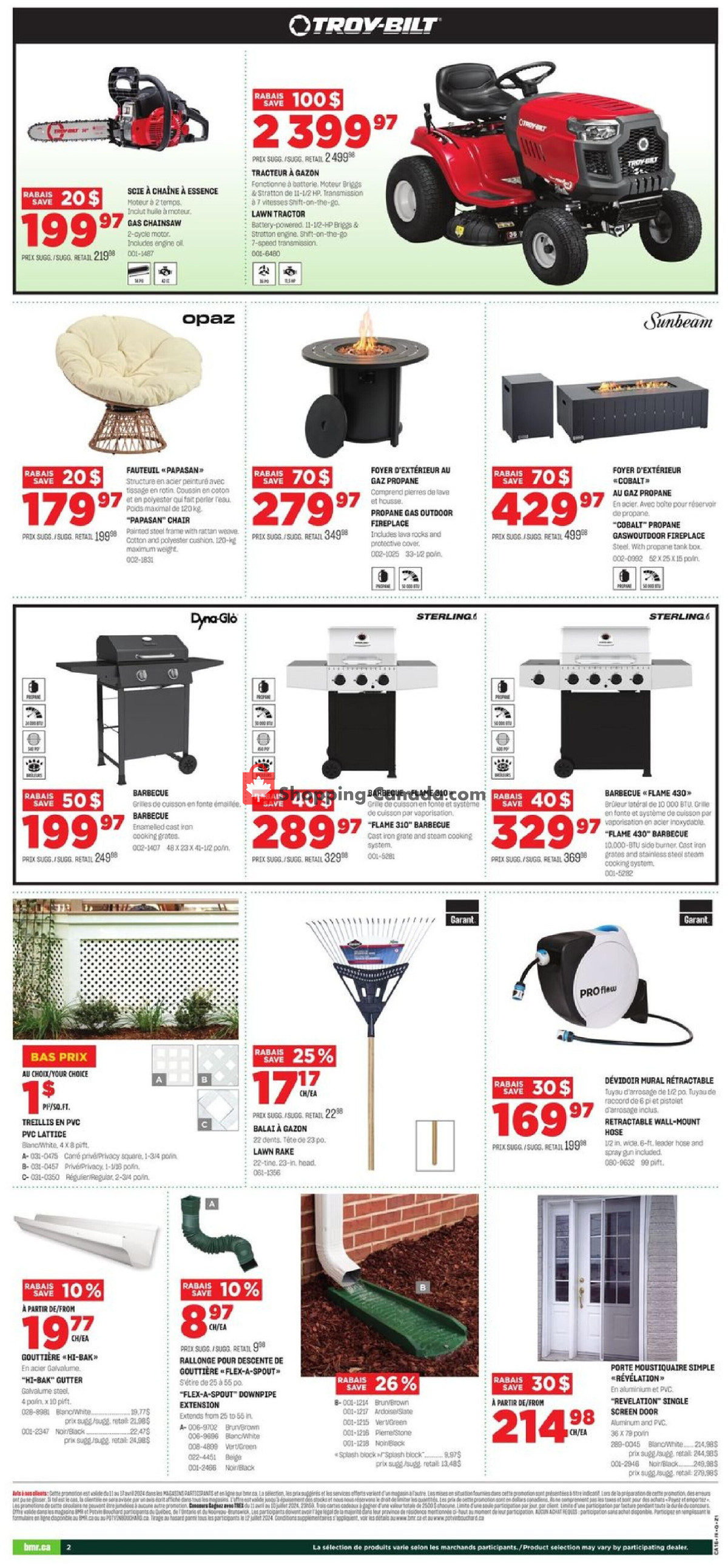 BMR flyer from Thursday April 11, 2024 to Wednesday April 17, 2024 - page 2