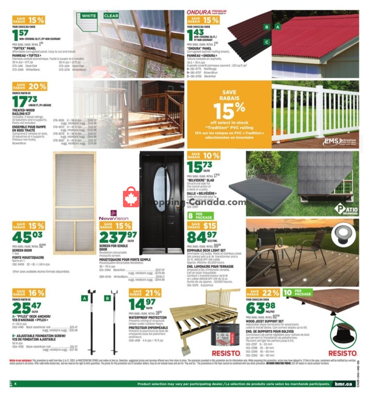 BMR flyer from Thursday May 11, 2023 to Wednesday May 17, 2023 - page 4