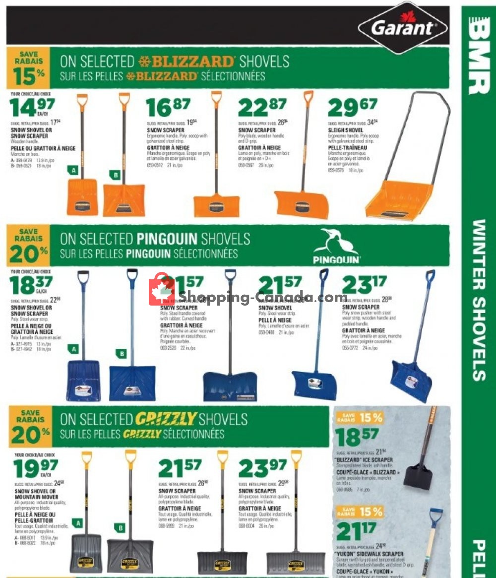 BMR flyer from Wednesday January 8, 2020 to Tuesday January 14, 2020 - page 1