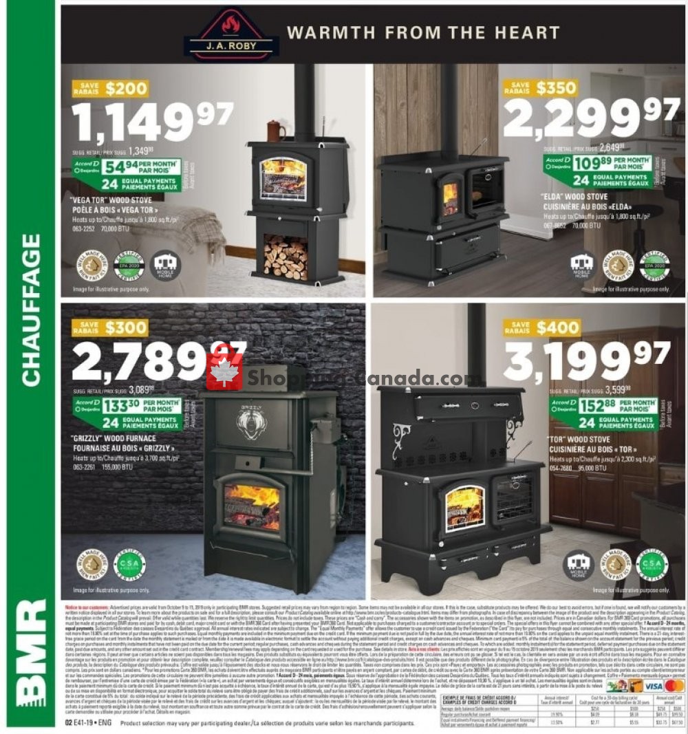 BMR flyer from Wednesday October 9, 2019 to Tuesday October 15, 2019 - page 4