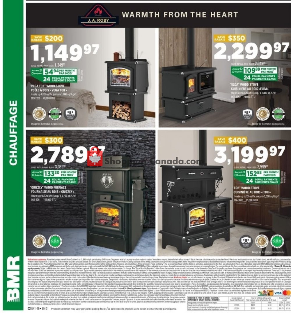 BMR flyer from Wednesday October 9, 2019 to Tuesday October 15, 2019 - page 4