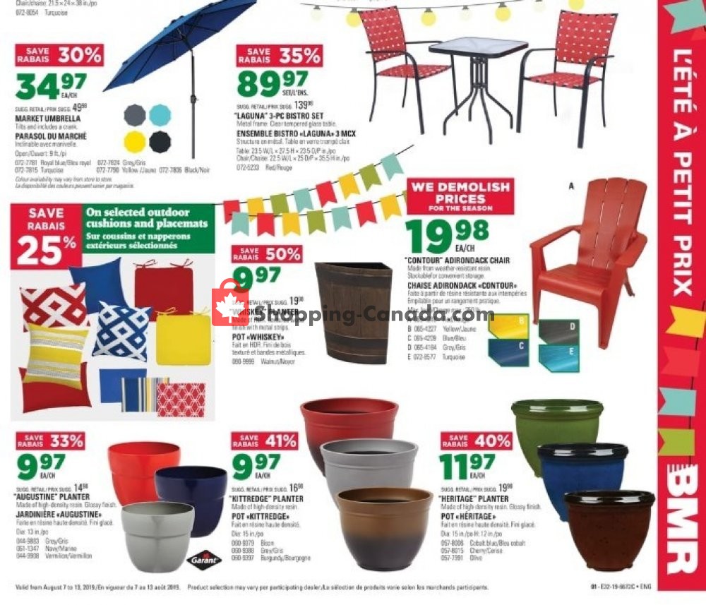 BMR flyer from Wednesday August 7, 2019 to Tuesday August 13, 2019 - page 2