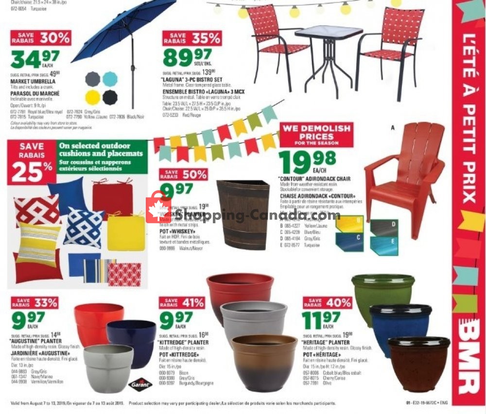 BMR flyer from Wednesday August 7, 2019 to Tuesday August 13, 2019 - page 2