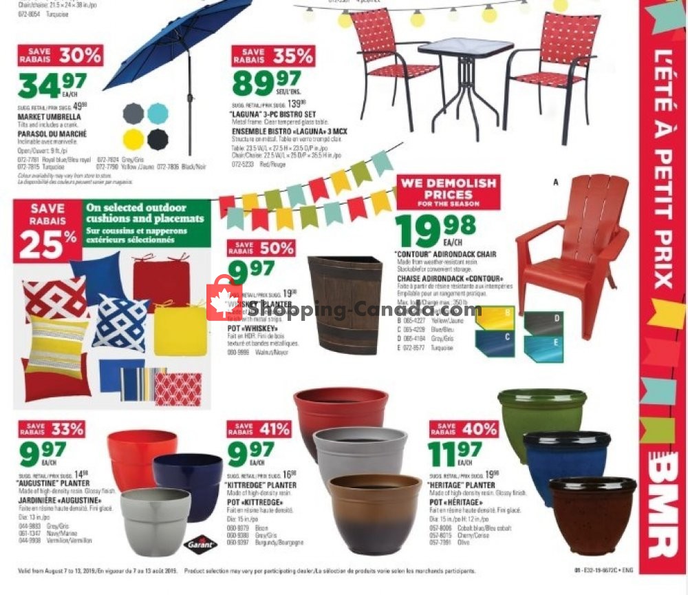 BMR flyer from Wednesday August 7, 2019 to Tuesday August 13, 2019 - page 2
