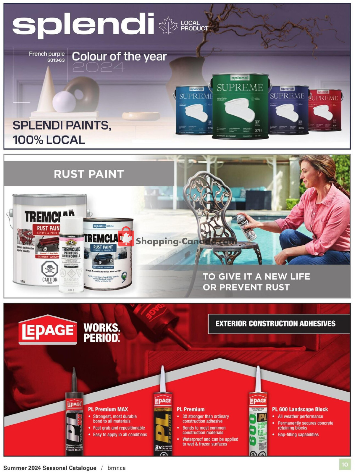 BMR flyer from Thursday March 14, 2024 to Saturday August 31, 2024 - page 10