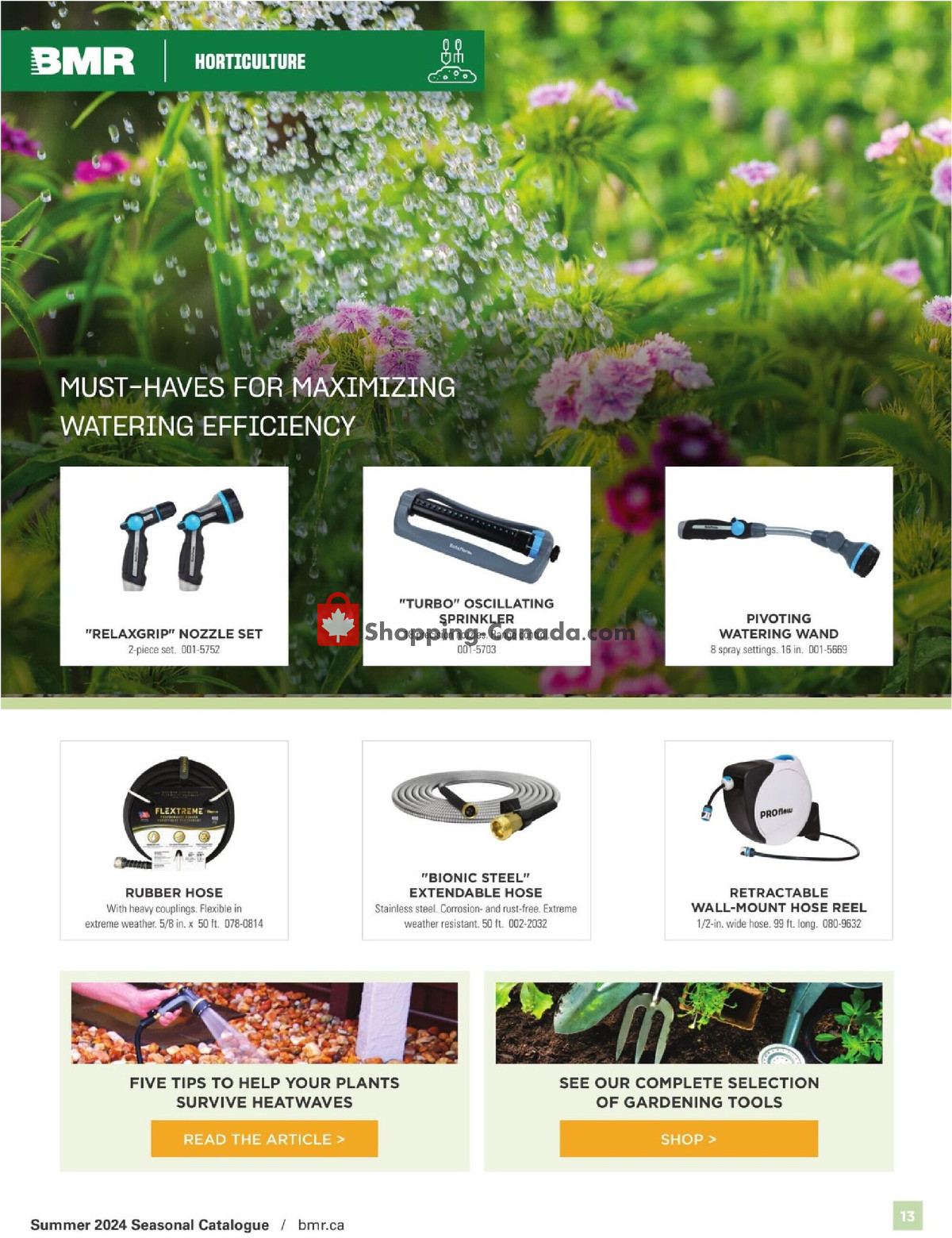 BMR flyer from Thursday March 14, 2024 to Saturday August 31, 2024 - page 13