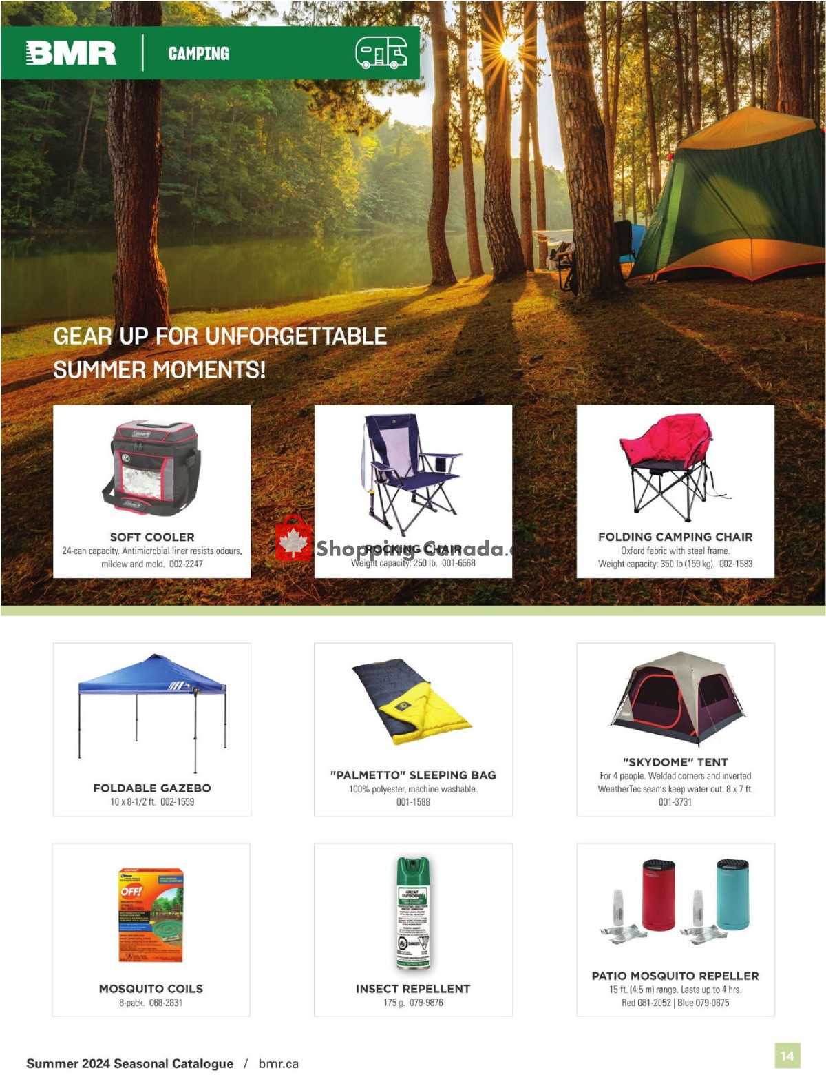 BMR flyer from Thursday March 14, 2024 to Saturday August 31, 2024 - page 14